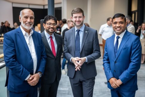 Opening of The Hive in Oldham.