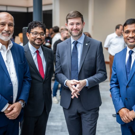 Opening of The Hive in Oldham.